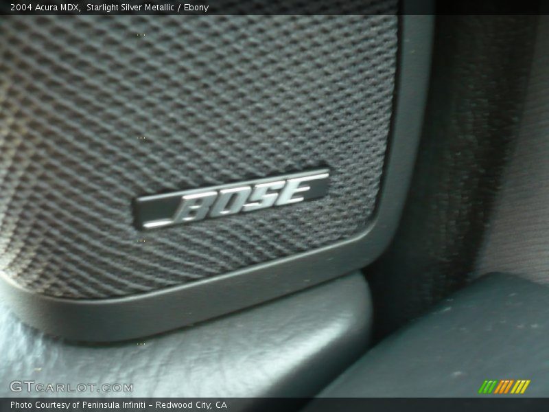 Starlight Silver Metallic / Ebony 2004 Acura MDX