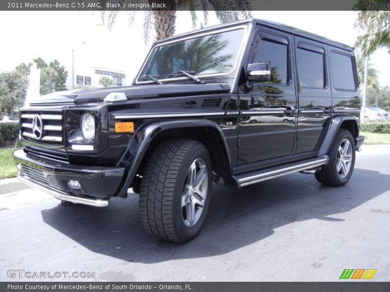 Front 3/4 View of 2011 G 55 AMG