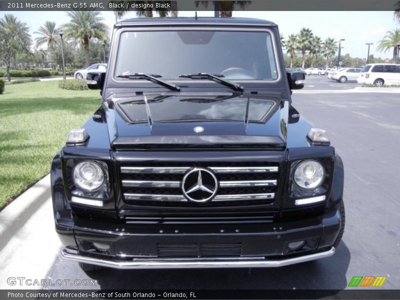 Black / designo Black 2011 Mercedes-Benz G 55 AMG