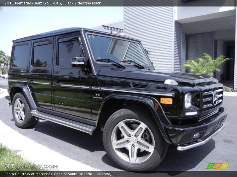 Black / designo Black 2011 Mercedes-Benz G 55 AMG