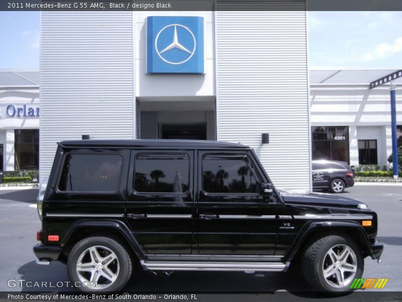 Black / designo Black 2011 Mercedes-Benz G 55 AMG