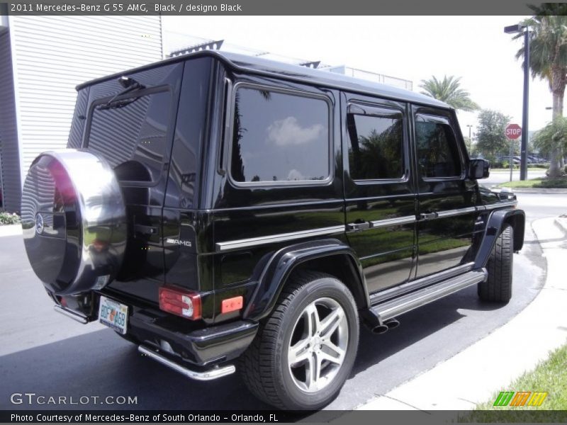 Black / designo Black 2011 Mercedes-Benz G 55 AMG