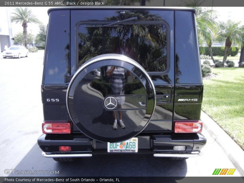 Black / designo Black 2011 Mercedes-Benz G 55 AMG