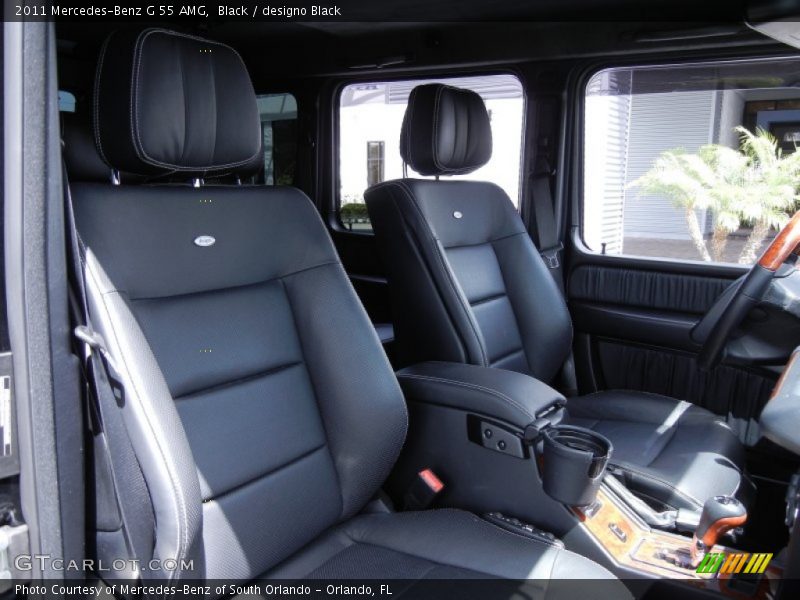  2011 G 55 AMG designo Black Interior