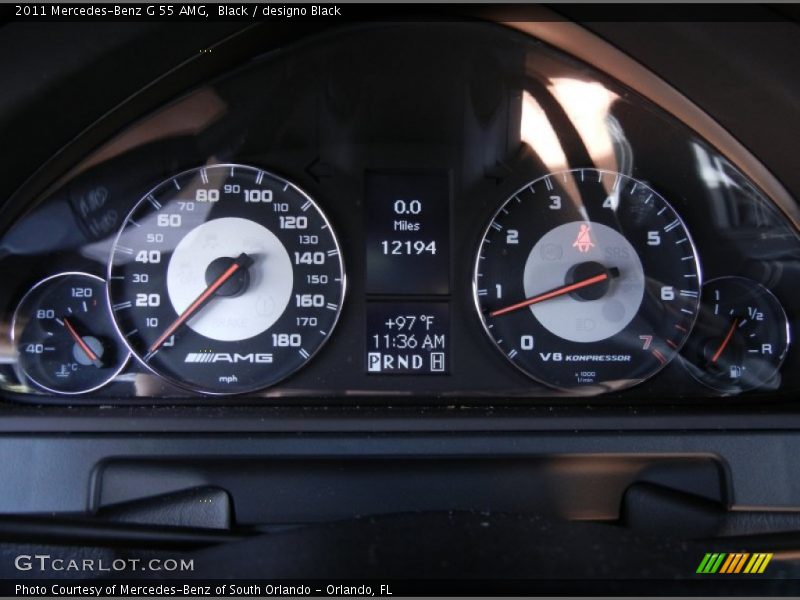  2011 G 55 AMG 55 AMG Gauges