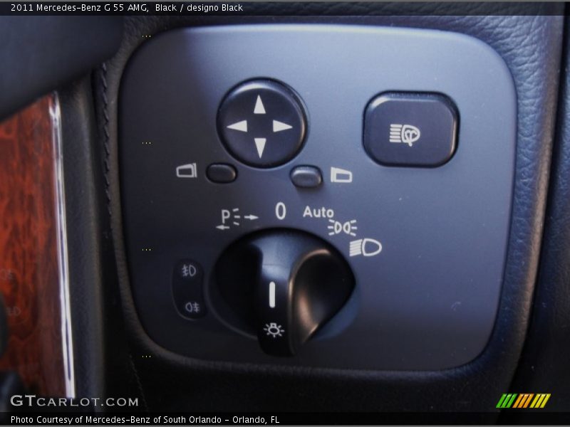 Controls of 2011 G 55 AMG