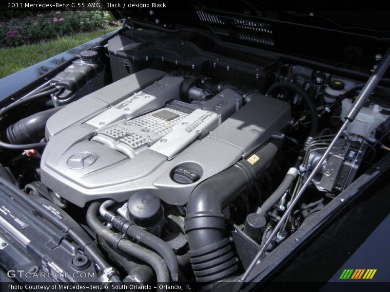  2011 G 55 AMG Engine - 5.5 Liter AMG Supercharged SOHC 32-Valve V8