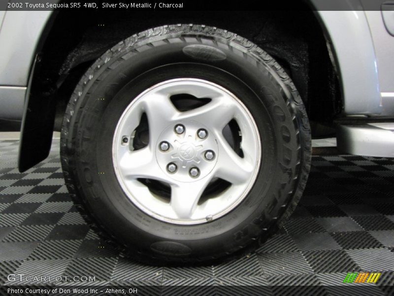 Silver Sky Metallic / Charcoal 2002 Toyota Sequoia SR5 4WD
