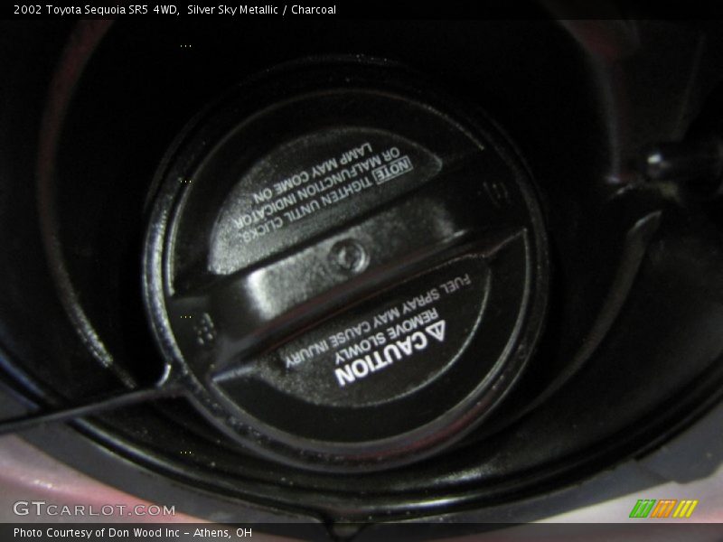 Silver Sky Metallic / Charcoal 2002 Toyota Sequoia SR5 4WD