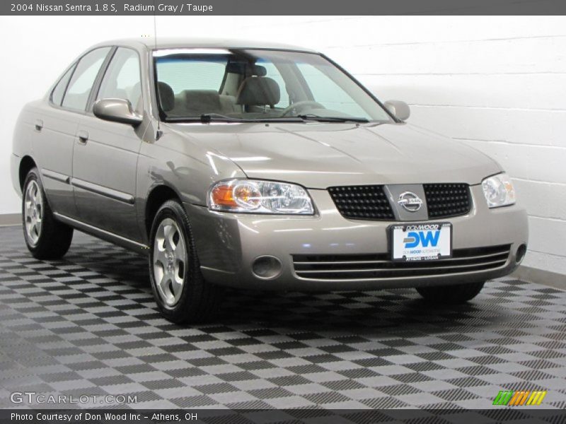 Radium Gray / Taupe 2004 Nissan Sentra 1.8 S