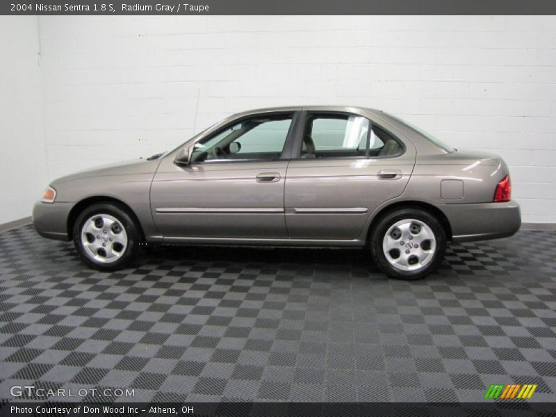 Radium Gray / Taupe 2004 Nissan Sentra 1.8 S