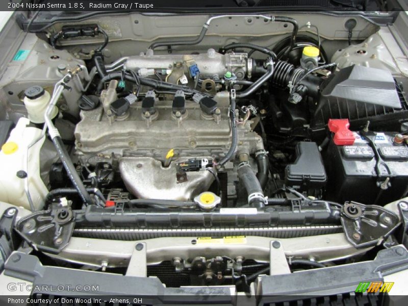Radium Gray / Taupe 2004 Nissan Sentra 1.8 S