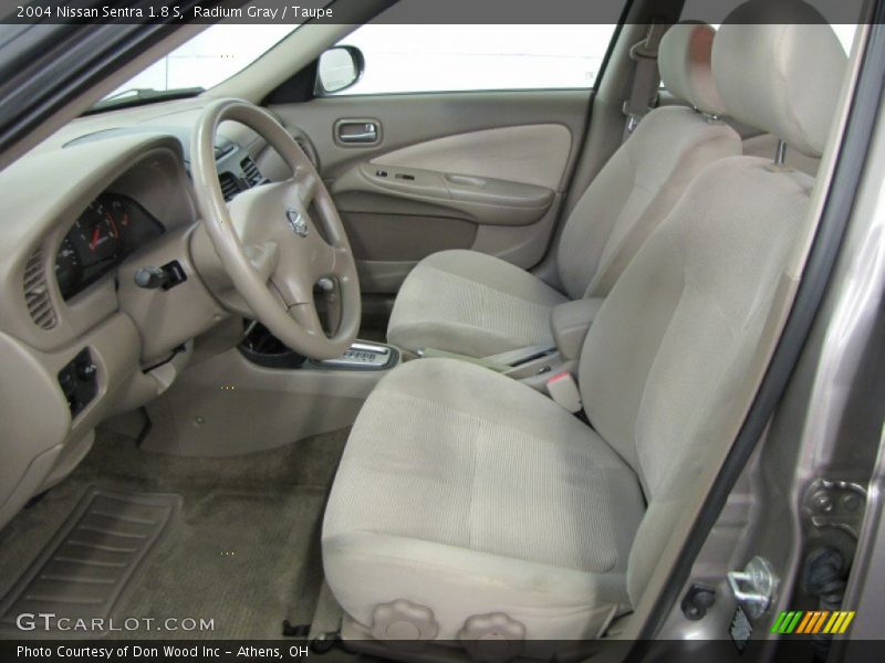 Radium Gray / Taupe 2004 Nissan Sentra 1.8 S