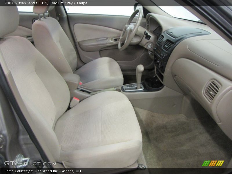 Radium Gray / Taupe 2004 Nissan Sentra 1.8 S