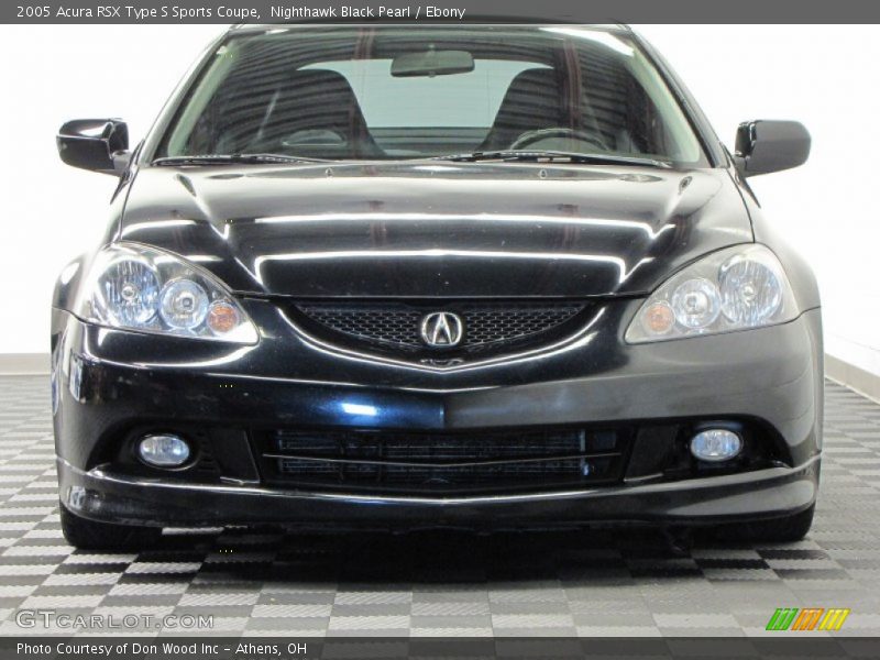 Nighthawk Black Pearl / Ebony 2005 Acura RSX Type S Sports Coupe