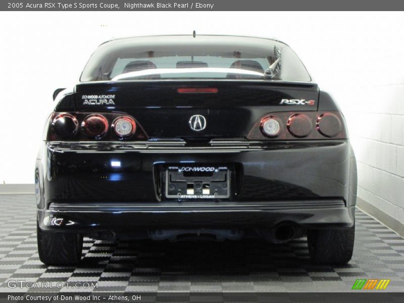 Nighthawk Black Pearl / Ebony 2005 Acura RSX Type S Sports Coupe