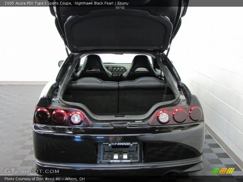 Nighthawk Black Pearl / Ebony 2005 Acura RSX Type S Sports Coupe