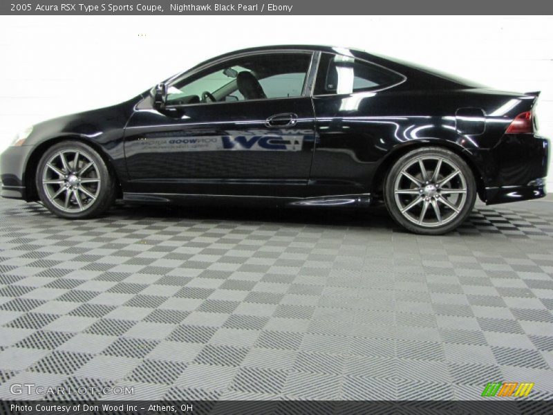 Nighthawk Black Pearl / Ebony 2005 Acura RSX Type S Sports Coupe