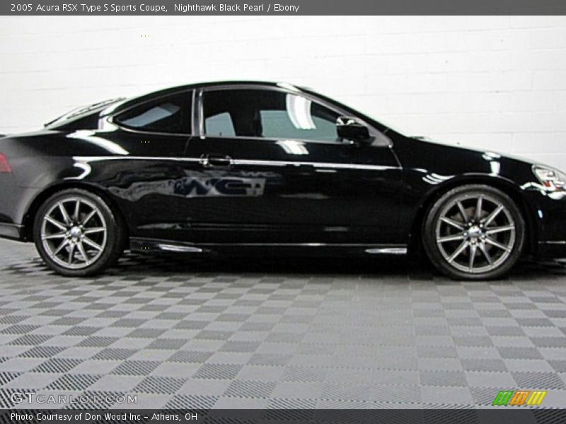 Nighthawk Black Pearl / Ebony 2005 Acura RSX Type S Sports Coupe