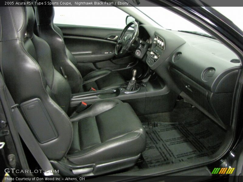 Nighthawk Black Pearl / Ebony 2005 Acura RSX Type S Sports Coupe