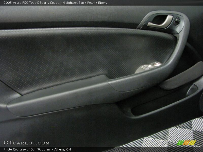 Nighthawk Black Pearl / Ebony 2005 Acura RSX Type S Sports Coupe