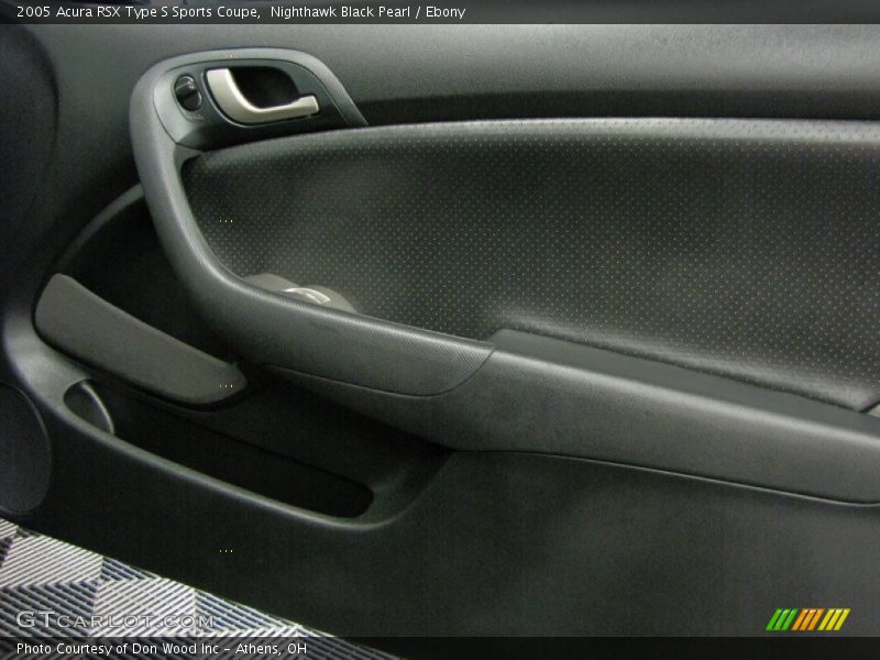 Nighthawk Black Pearl / Ebony 2005 Acura RSX Type S Sports Coupe