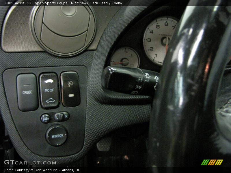 Nighthawk Black Pearl / Ebony 2005 Acura RSX Type S Sports Coupe