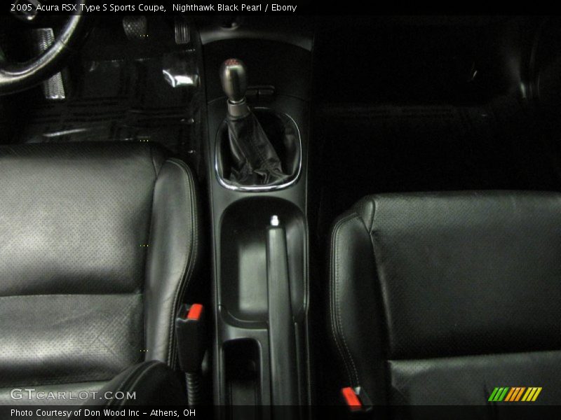 Nighthawk Black Pearl / Ebony 2005 Acura RSX Type S Sports Coupe