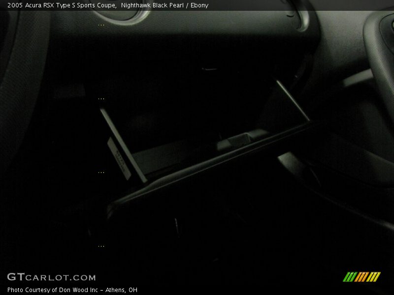 Nighthawk Black Pearl / Ebony 2005 Acura RSX Type S Sports Coupe