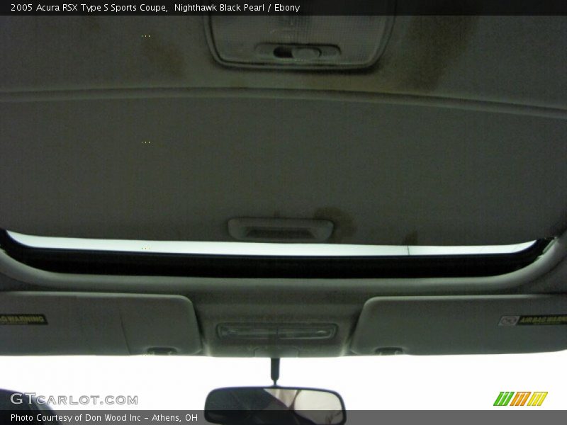 Nighthawk Black Pearl / Ebony 2005 Acura RSX Type S Sports Coupe