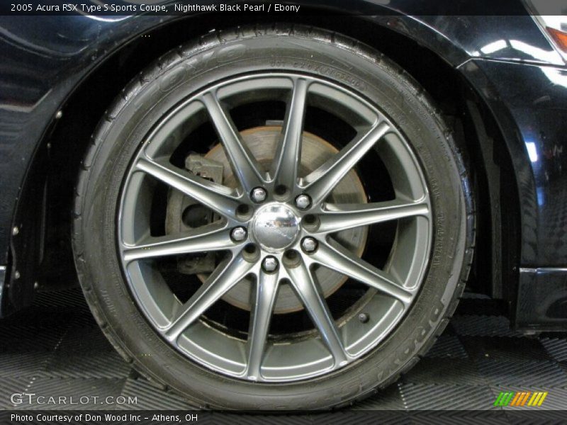 Nighthawk Black Pearl / Ebony 2005 Acura RSX Type S Sports Coupe