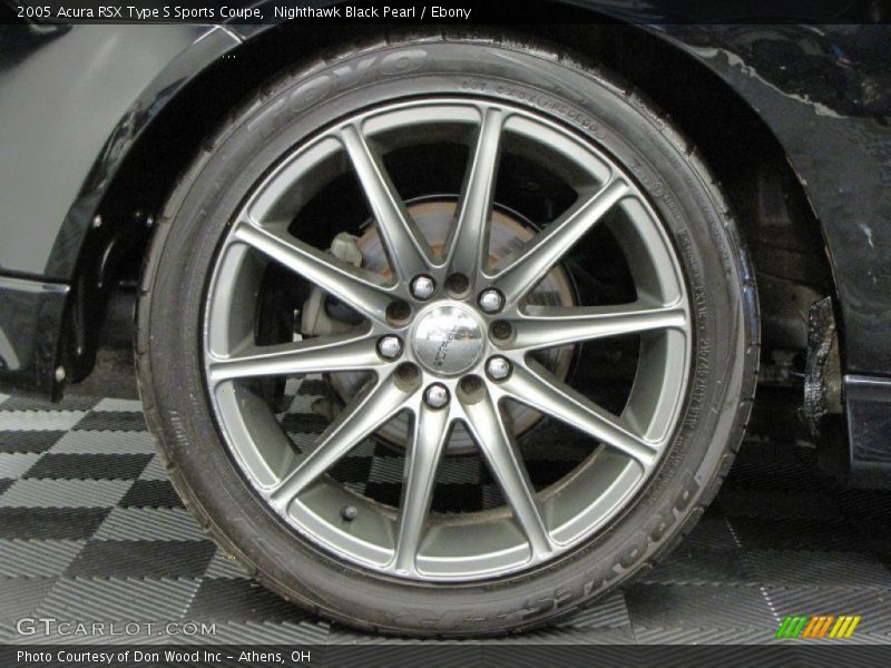Nighthawk Black Pearl / Ebony 2005 Acura RSX Type S Sports Coupe