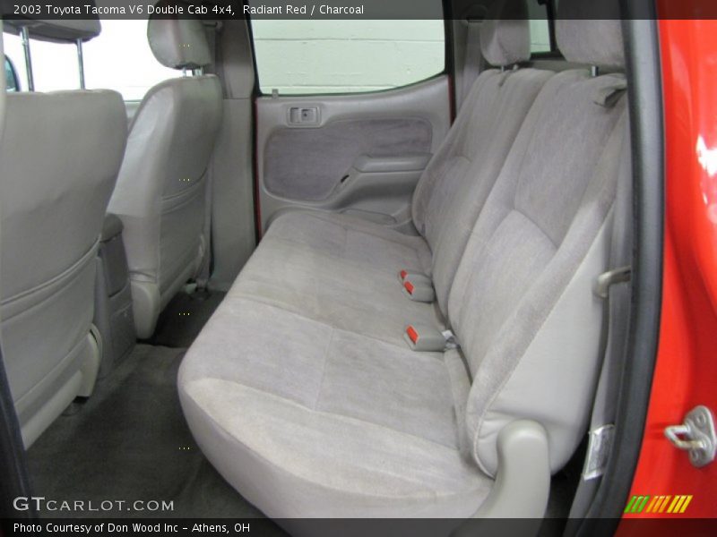 Radiant Red / Charcoal 2003 Toyota Tacoma V6 Double Cab 4x4