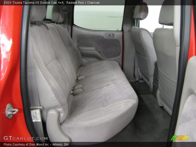 Radiant Red / Charcoal 2003 Toyota Tacoma V6 Double Cab 4x4