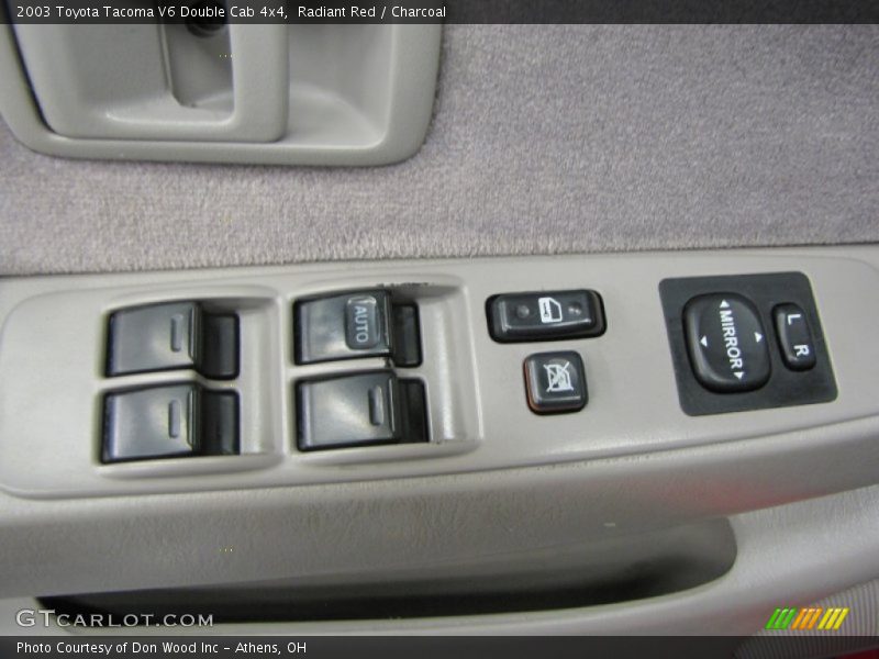 Radiant Red / Charcoal 2003 Toyota Tacoma V6 Double Cab 4x4