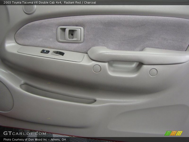 Radiant Red / Charcoal 2003 Toyota Tacoma V6 Double Cab 4x4