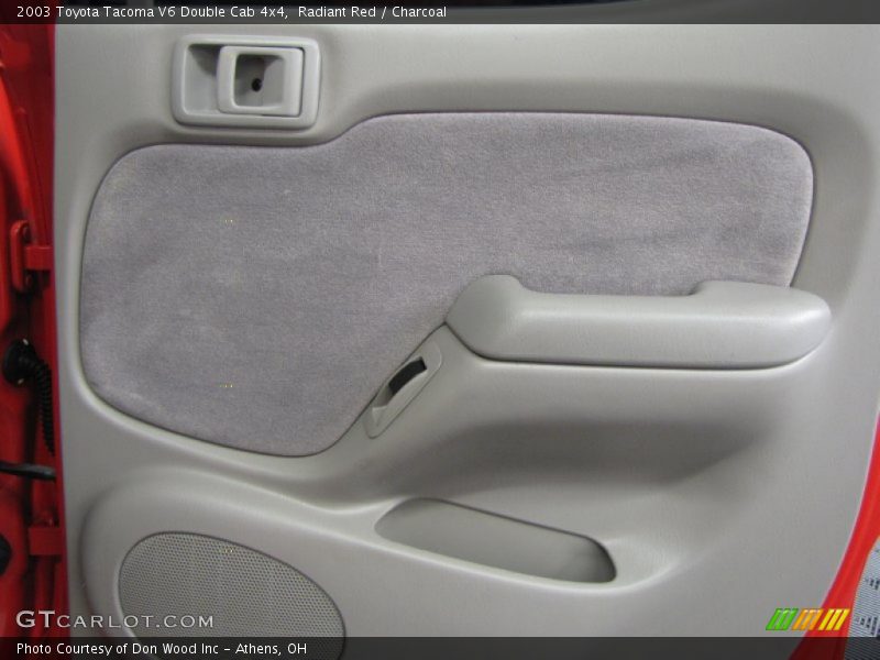 Radiant Red / Charcoal 2003 Toyota Tacoma V6 Double Cab 4x4