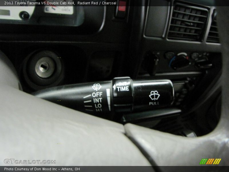 Radiant Red / Charcoal 2003 Toyota Tacoma V6 Double Cab 4x4