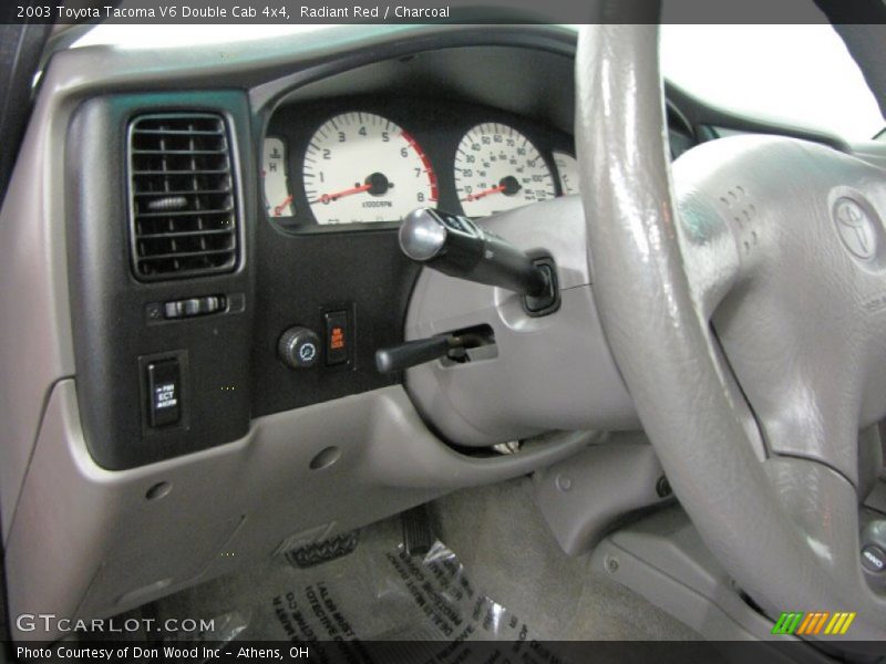 Radiant Red / Charcoal 2003 Toyota Tacoma V6 Double Cab 4x4