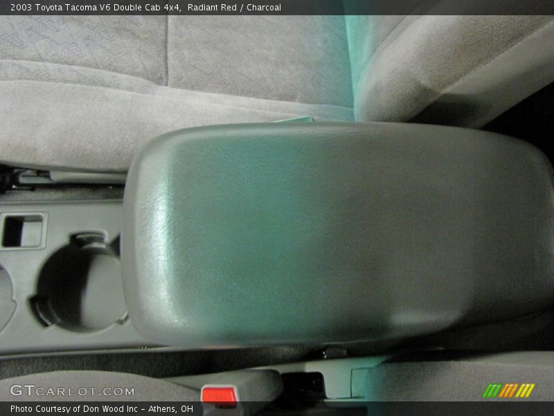 Radiant Red / Charcoal 2003 Toyota Tacoma V6 Double Cab 4x4
