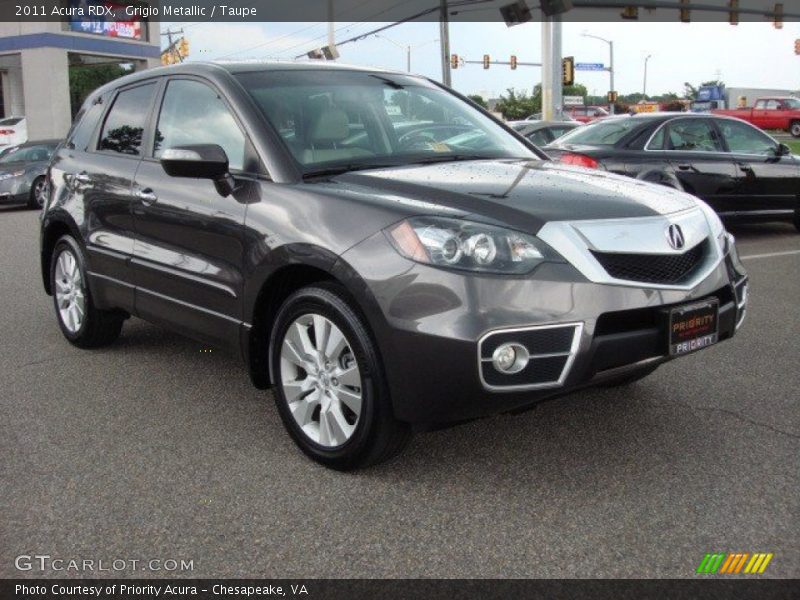 Grigio Metallic / Taupe 2011 Acura RDX