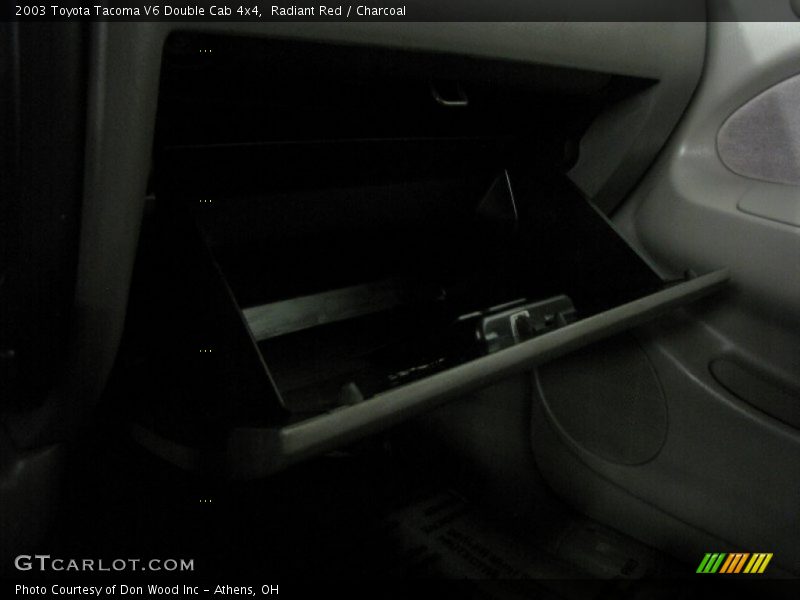 Radiant Red / Charcoal 2003 Toyota Tacoma V6 Double Cab 4x4