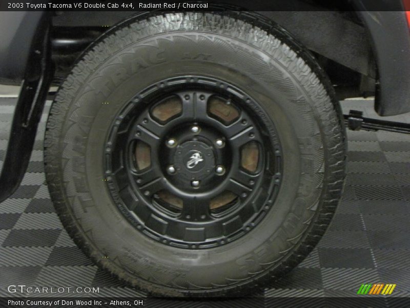 Radiant Red / Charcoal 2003 Toyota Tacoma V6 Double Cab 4x4