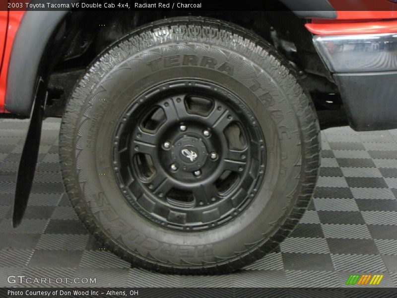 Radiant Red / Charcoal 2003 Toyota Tacoma V6 Double Cab 4x4