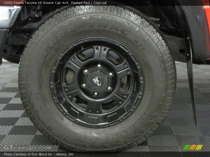 Radiant Red / Charcoal 2003 Toyota Tacoma V6 Double Cab 4x4