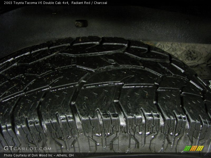 Radiant Red / Charcoal 2003 Toyota Tacoma V6 Double Cab 4x4