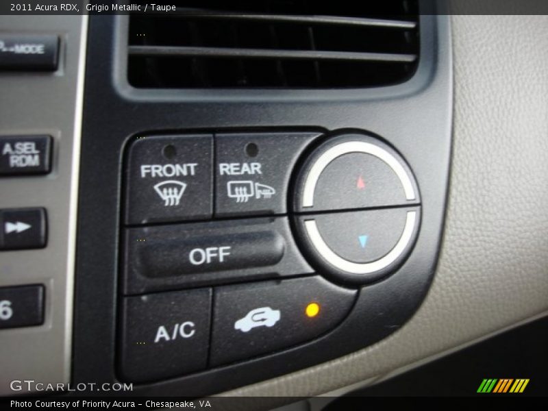 Grigio Metallic / Taupe 2011 Acura RDX