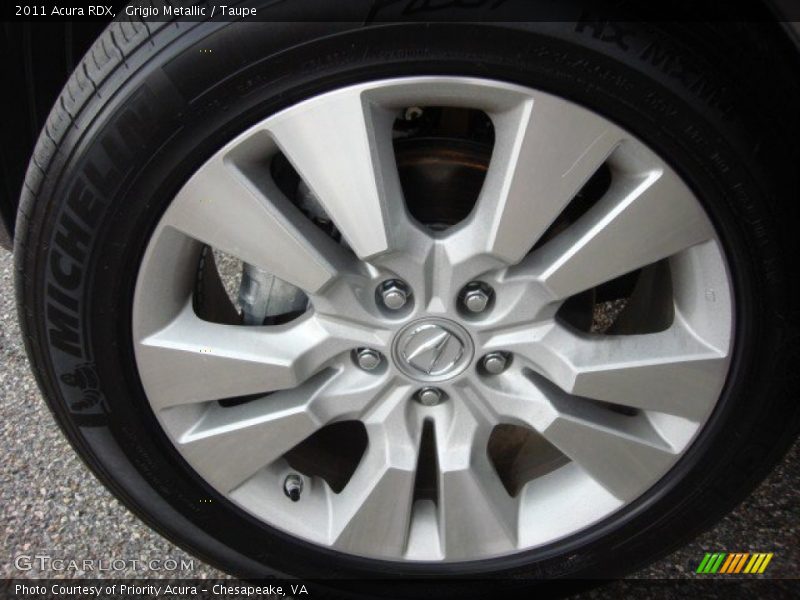 Grigio Metallic / Taupe 2011 Acura RDX