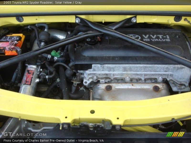  2003 MR2 Spyder Roadster Engine - 1.8 Liter DOHC 16-Valve 4 Cylinder