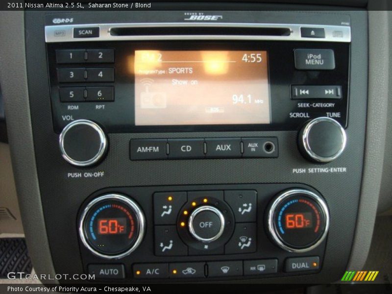 Saharan Stone / Blond 2011 Nissan Altima 2.5 SL